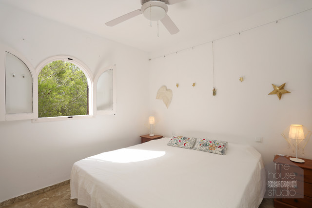 Spanish Casa medelhavsstil-sovrum