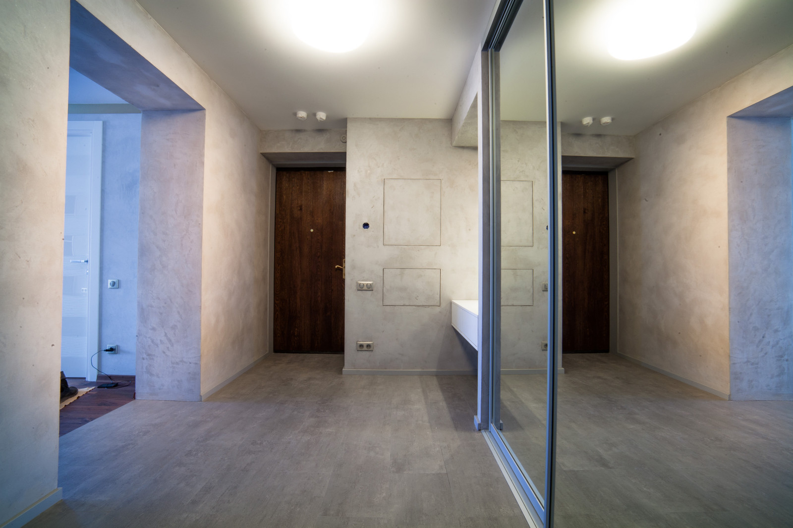 Арт-бетон. Частные апартаменты.