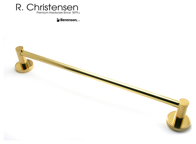 2213US3 Polished Brass Towel Bar by R. Christensen