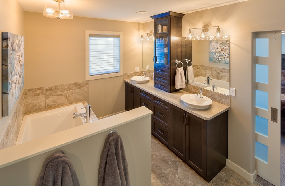 Bathroom - transitional bathroom idea