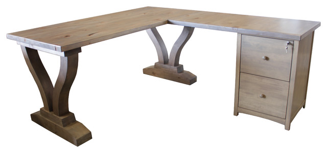 houzz l shaped desk