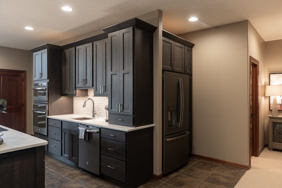 Basement - transitional basement idea