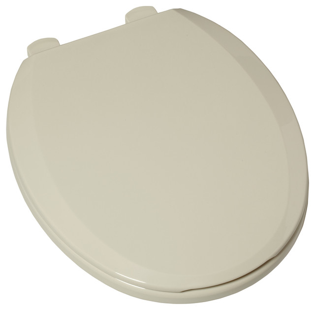 Slow Close Easy Lift and Clean Round Front Toilet Seat Traditional