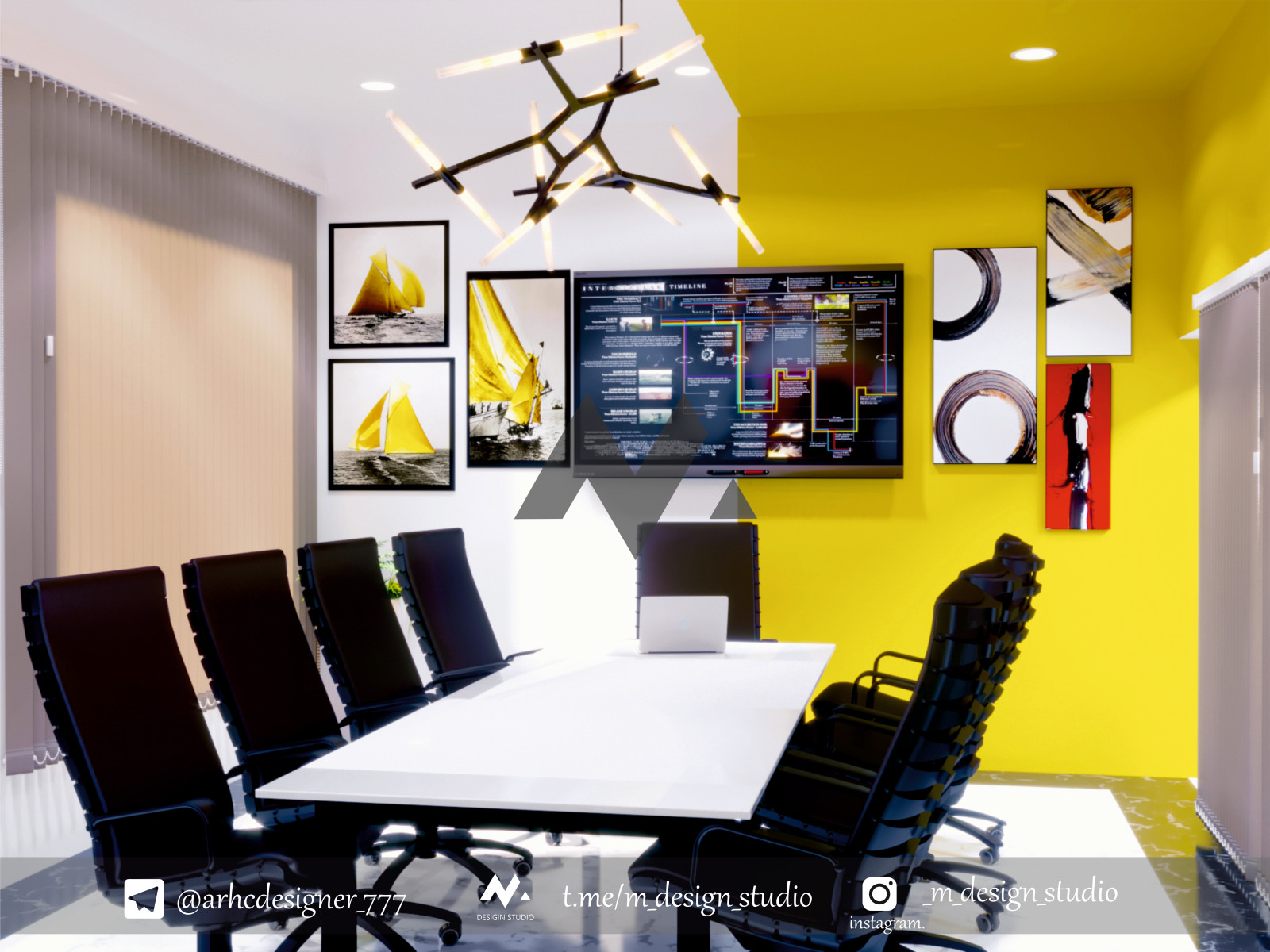 Interior design for office