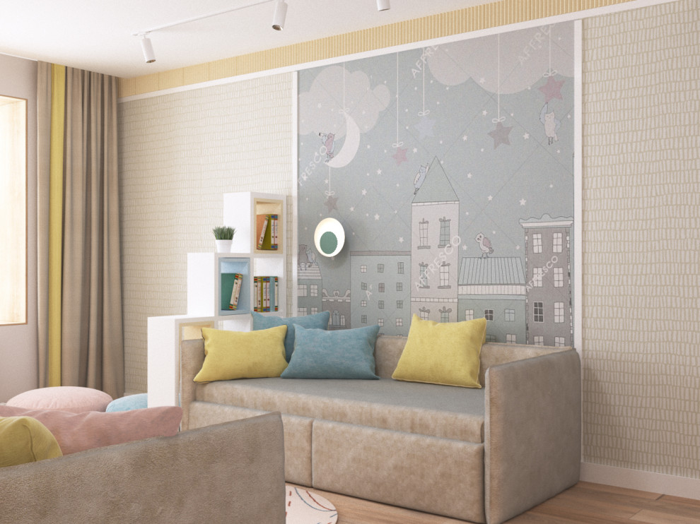 ЖК Первая линия 3-к квартира. Коллажи, виз