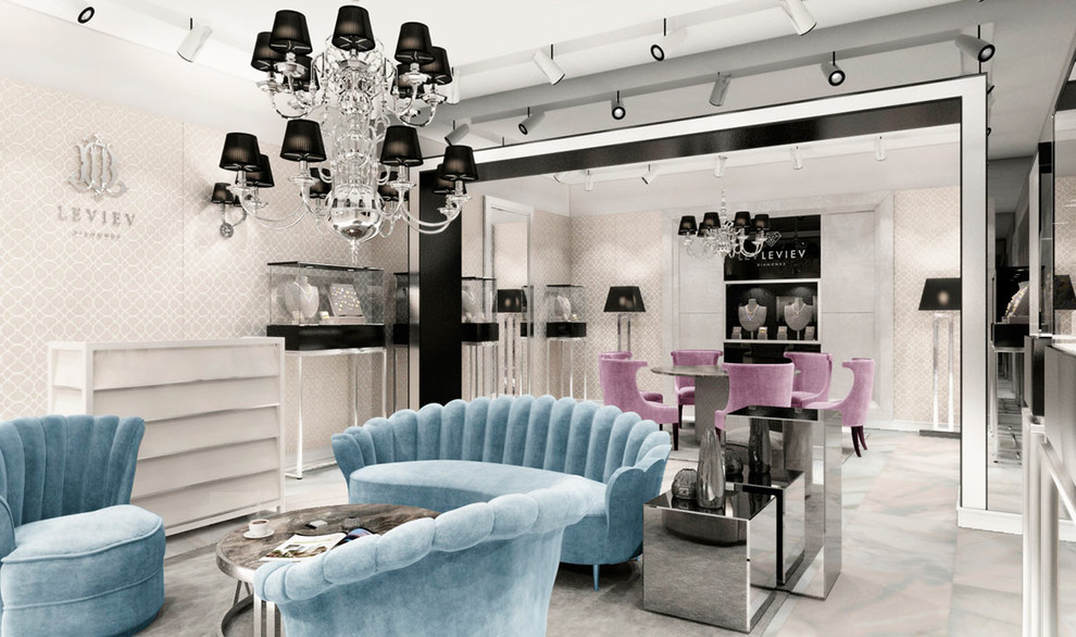 Интерьер ювелирного бутика Lev Leviev Diamonds (Сергей Ларичев, REHOUSE)