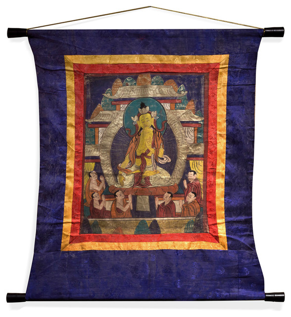 Tibetan Tang Ka Tapestry Asian Tapestries by China Furniture and