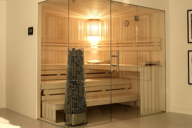 Design-Sauna skandinavisk-badrum