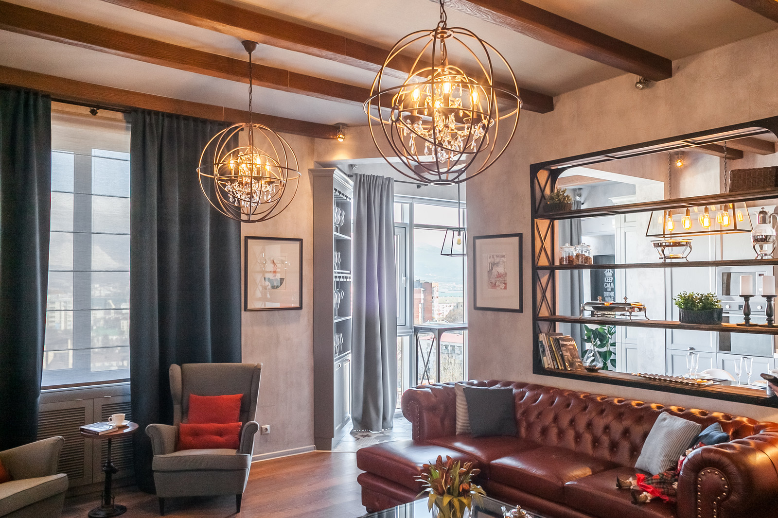 Квартире в стиле лофт