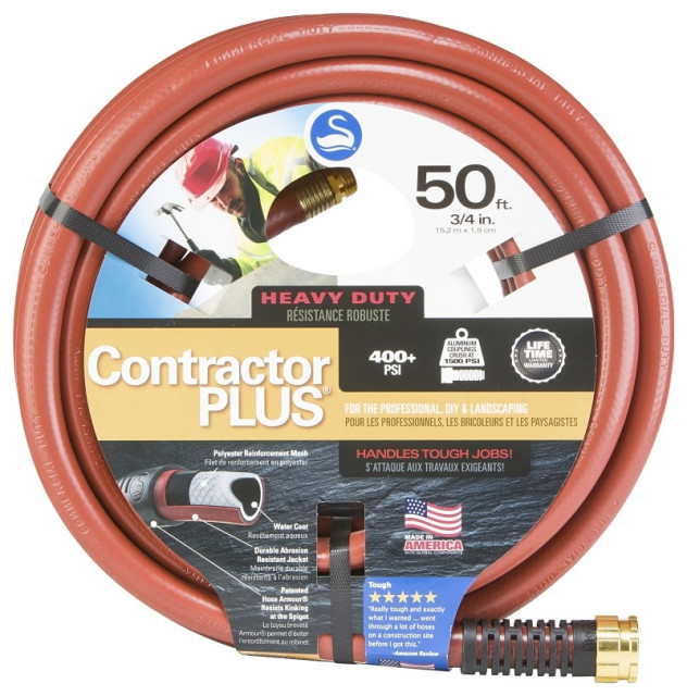 Swan CSNCG34050 Garden Hose, Rubber/Vinyl, 50 feet Garden Hoses by