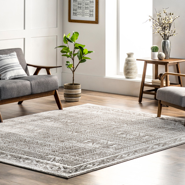 nuLOOM Irene Tribal Panel Transitional Area Rug, 8'x10' - Southwestern ...
