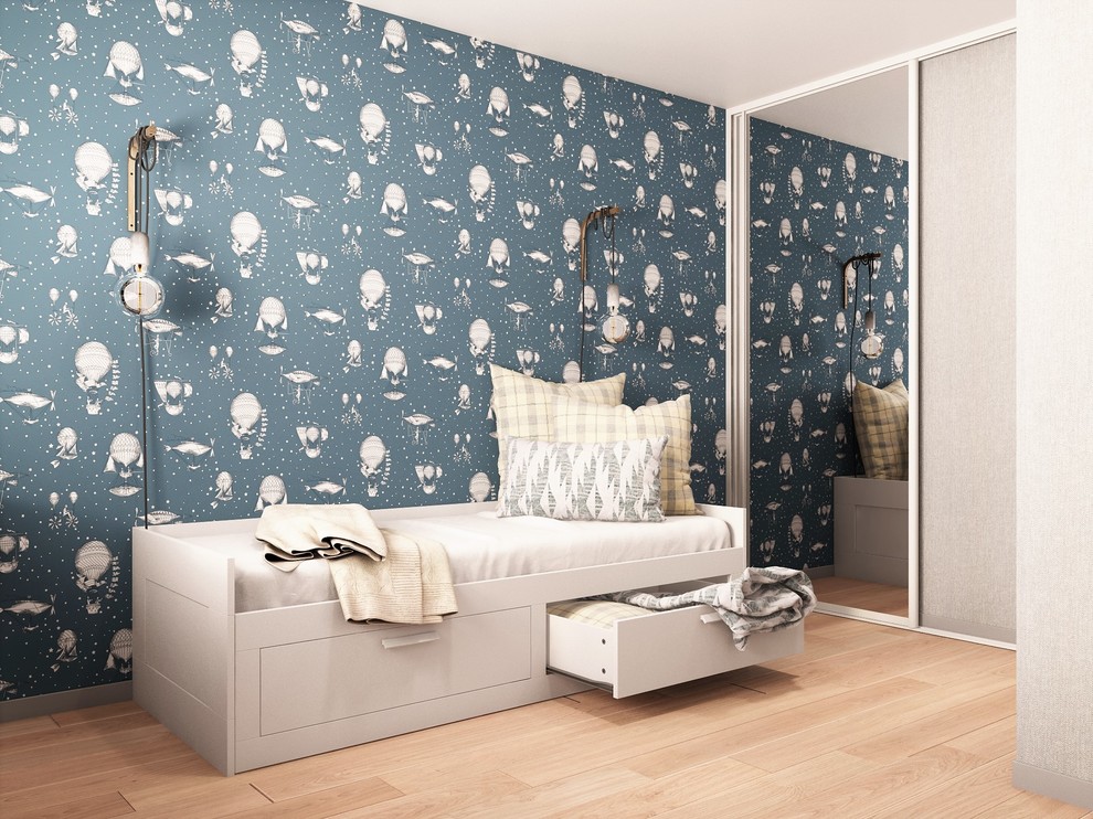 ЖК "Шесть звезд" Дизайн-проект двухкомнатной квартиры студии.