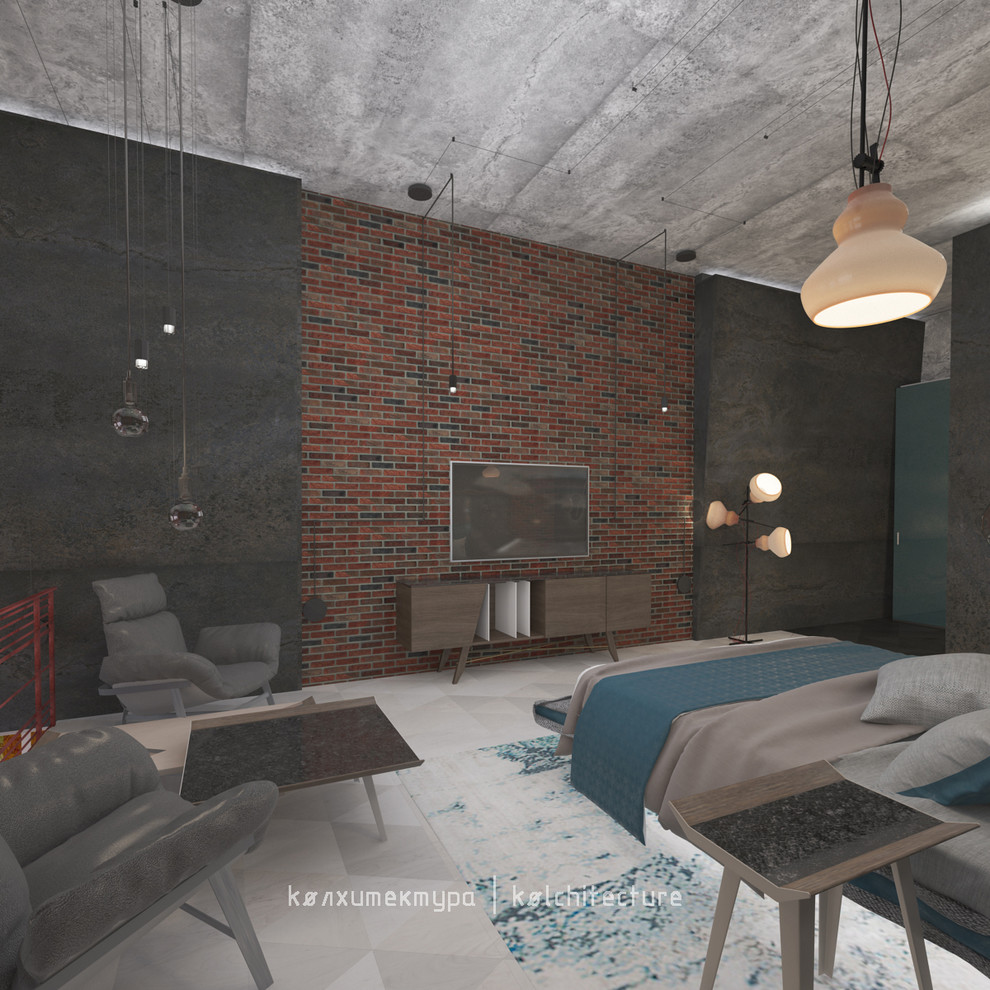 Лофт-спальня