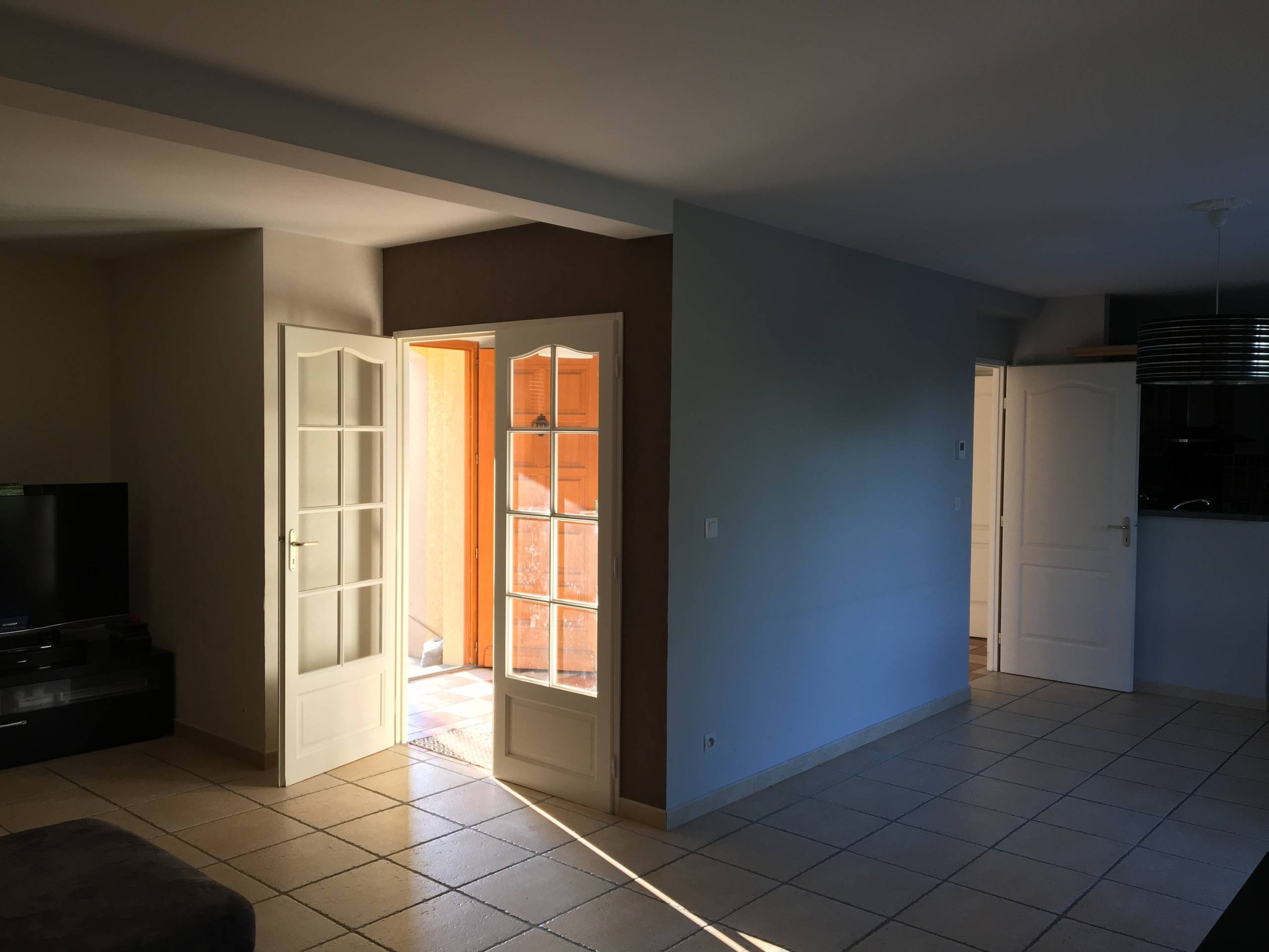 ouverture d'une entrée pour gagner en luminosité