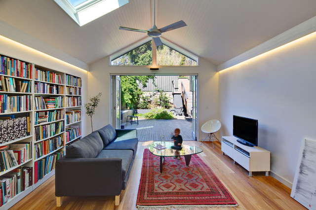 Eglinton Street contemporary-vardagsrum
