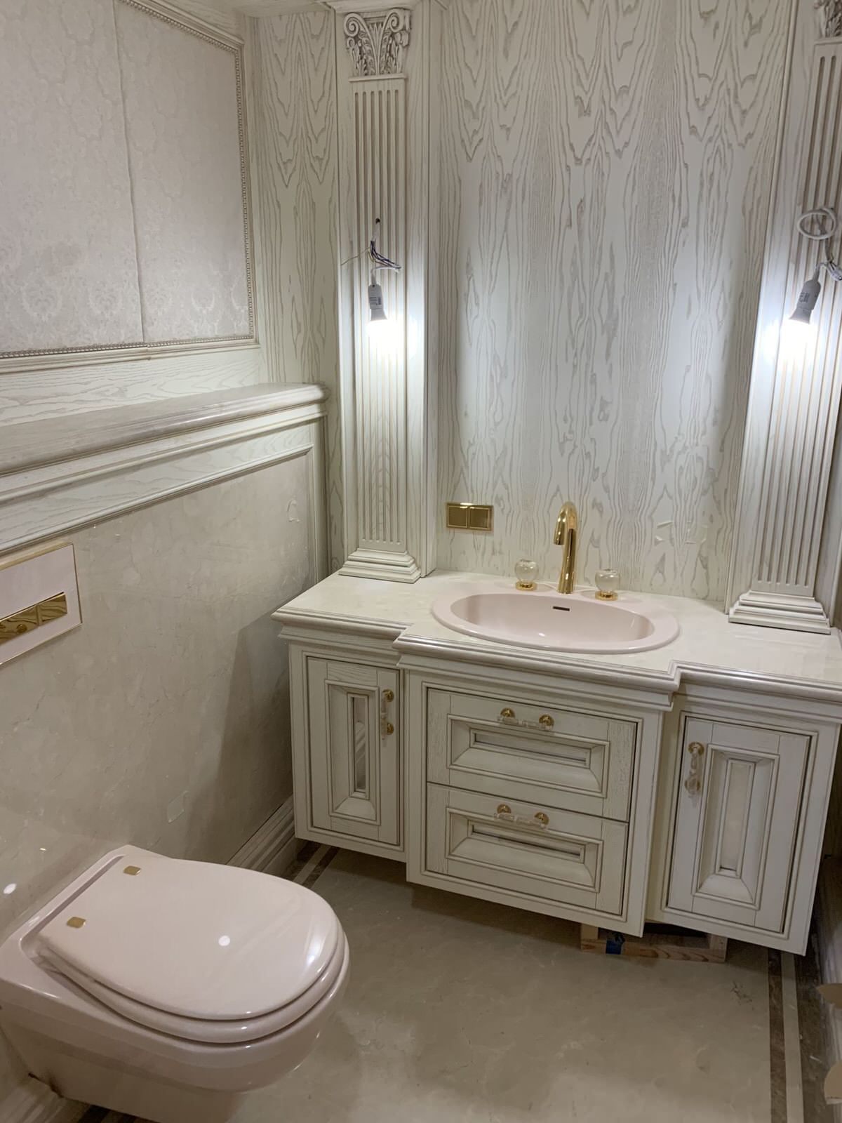 Деревянный интерьер квартиры