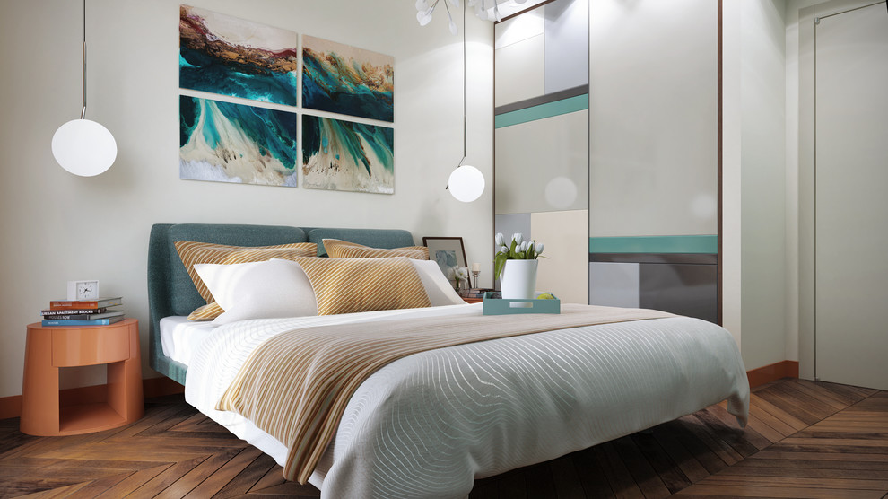 Квартира в стиле 60-х годов, площадью 70 кв.м.