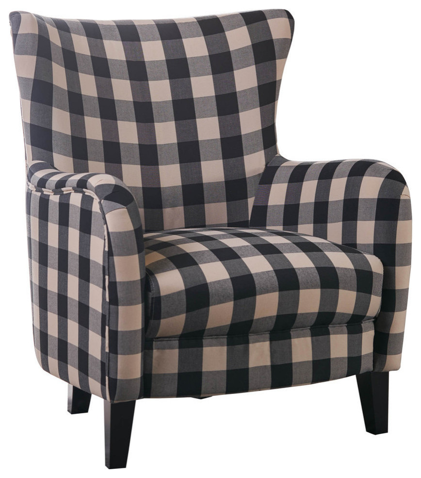 GDF Studio Arador Contemporary Fabric Upholstered Club Chair