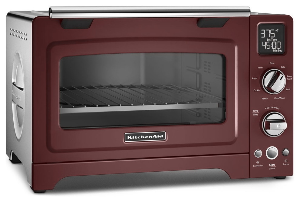 KitchenAid RKCO253GC 12-Inch Countertop Convection Oven - Gloss Cinnamon Finish (Certified Renewed)