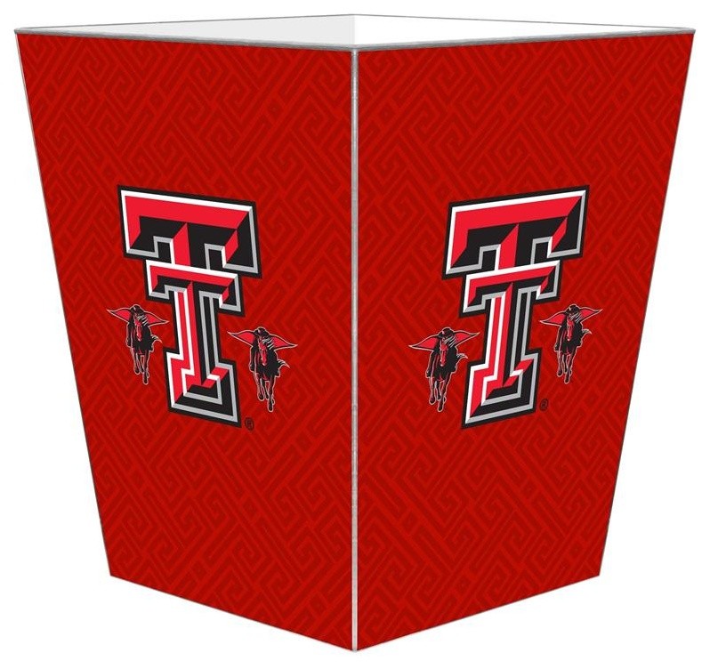 WB4012, Texas Tech University Wastepaper Basket