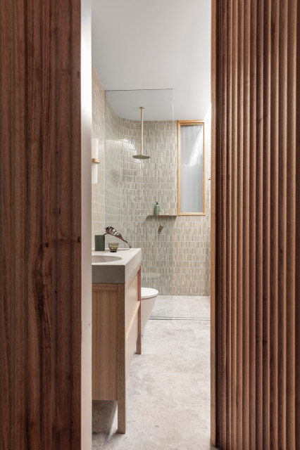 Ferndale Cottage contemporary-badrum