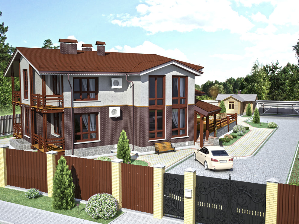 Коттедж в пригороде Воронежа