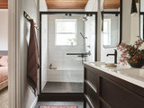 Transitional Bathroom by Craig O'Connell Architecture