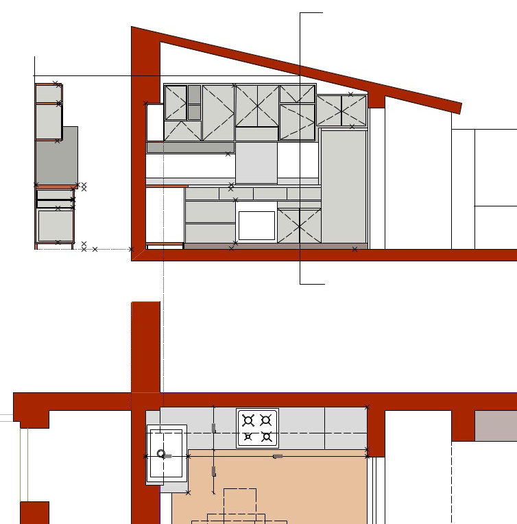 cucina disegno