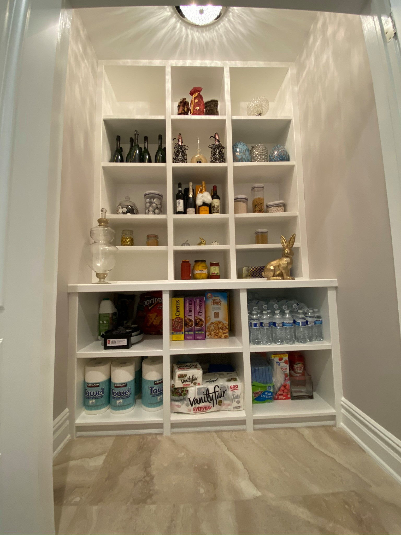 Custom designed pantry
