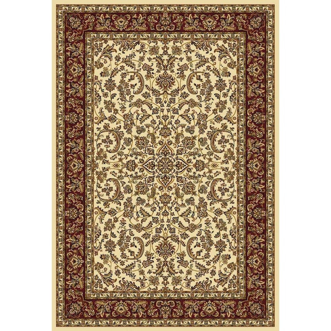 Redici 1318/1512/IVORY Noble 7'9x11'6 Indoor Rectangular Area Rug, 7'9