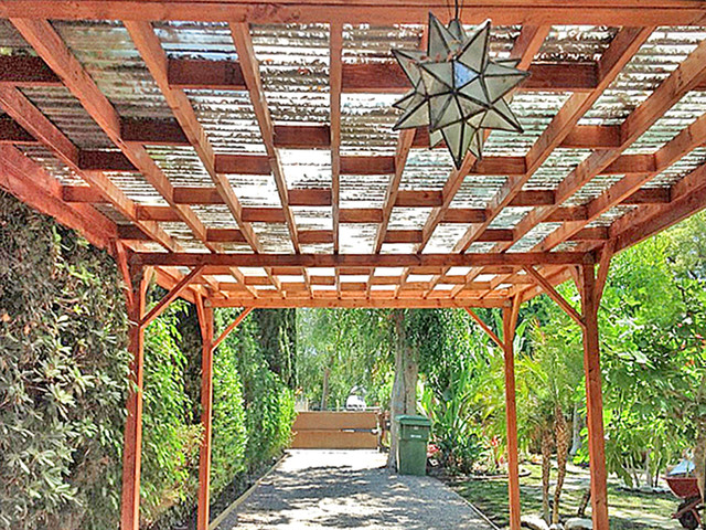 Custom Pergolas Wood Carport With Cover Los Angeles By Flores