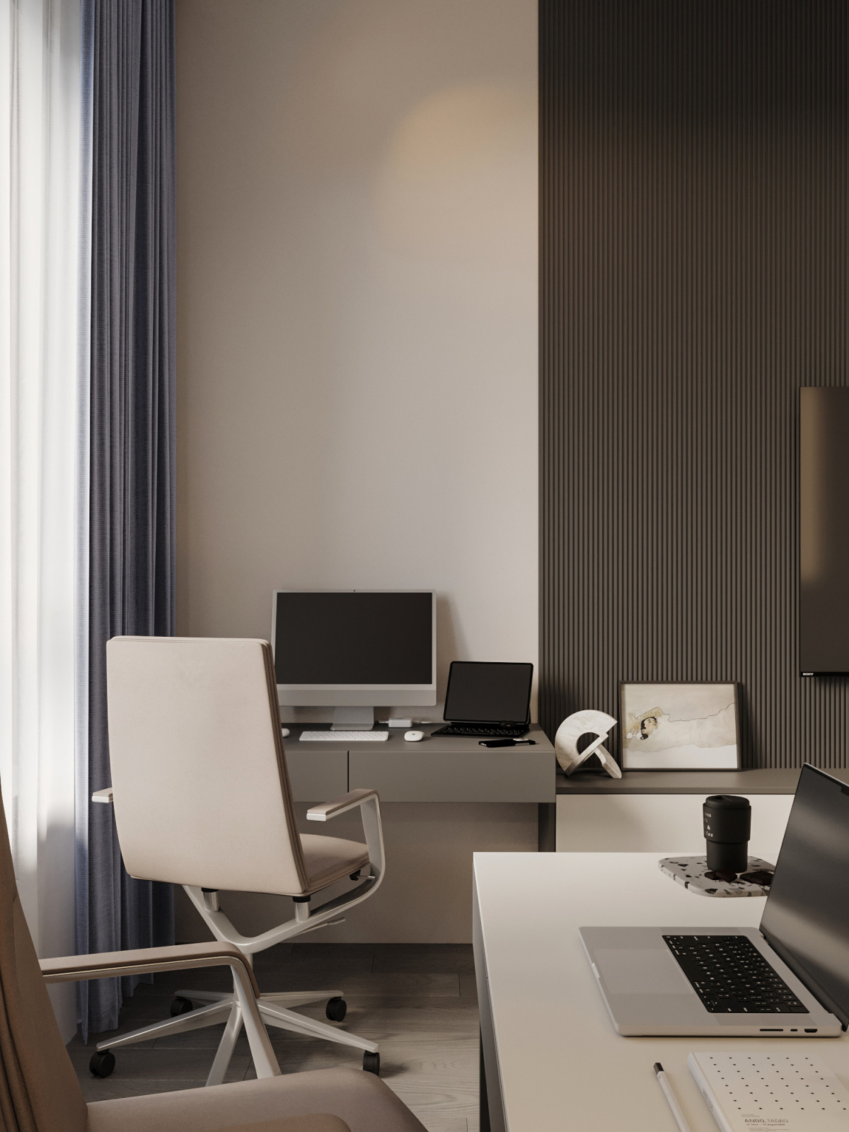 Светлая квартира для семьи из двух человек