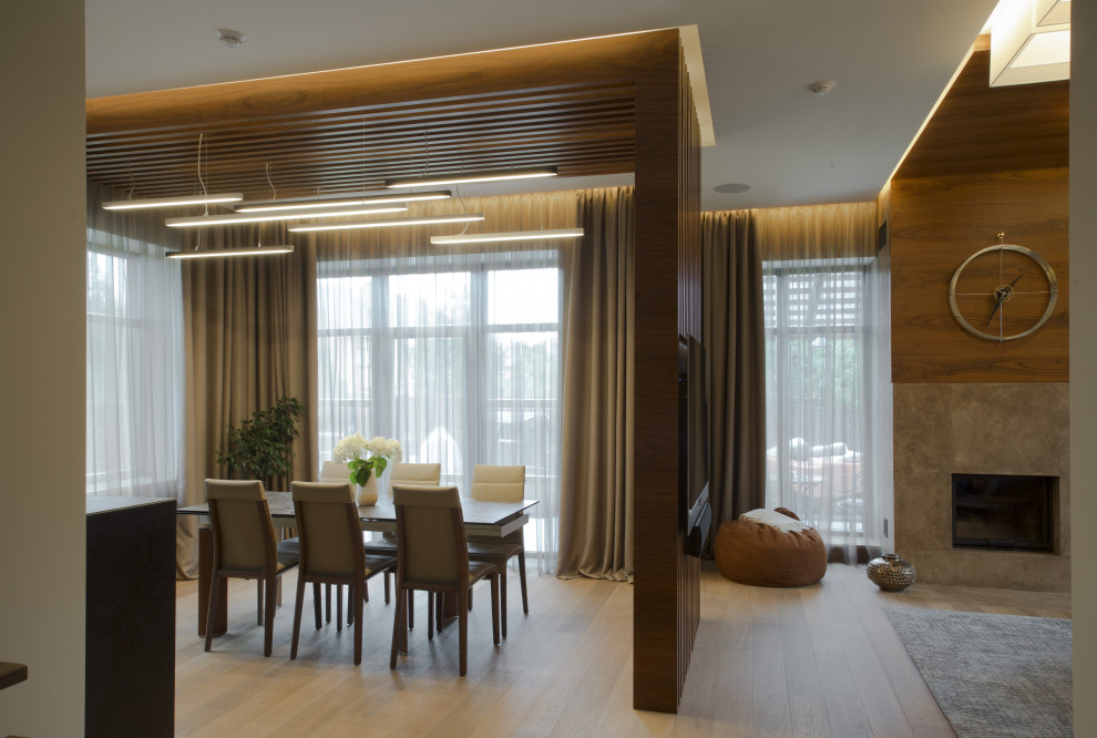 Интерьеры индивидуального жилого дома на Калужском шоссе