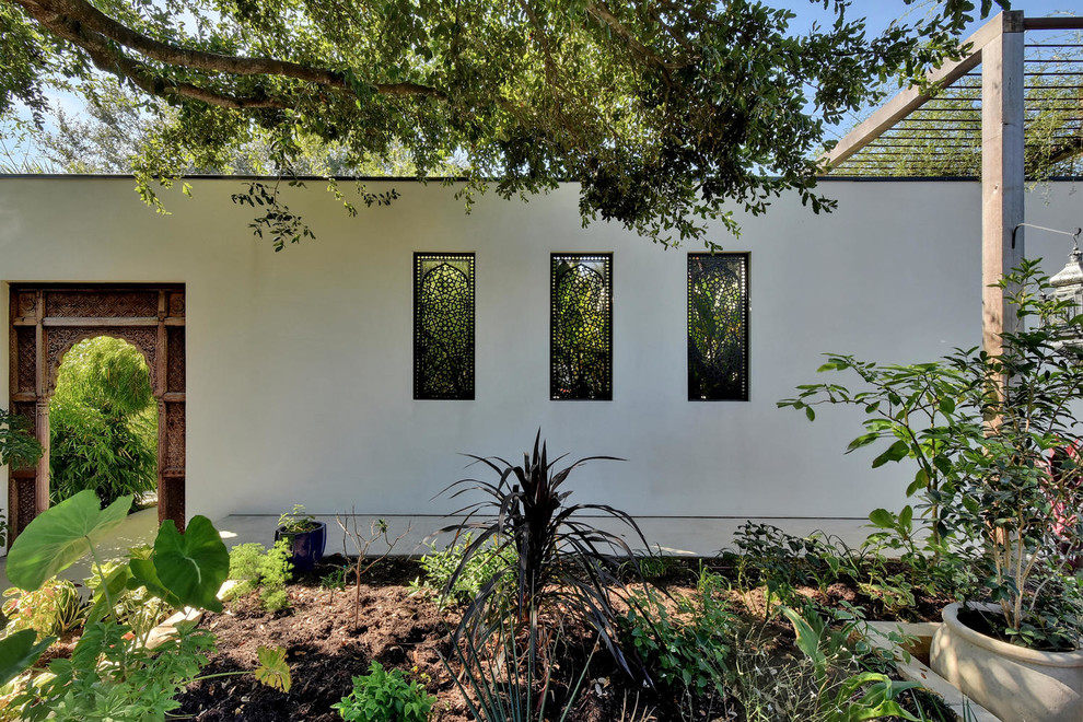Design ideas for a transitional landscaping in Austin.