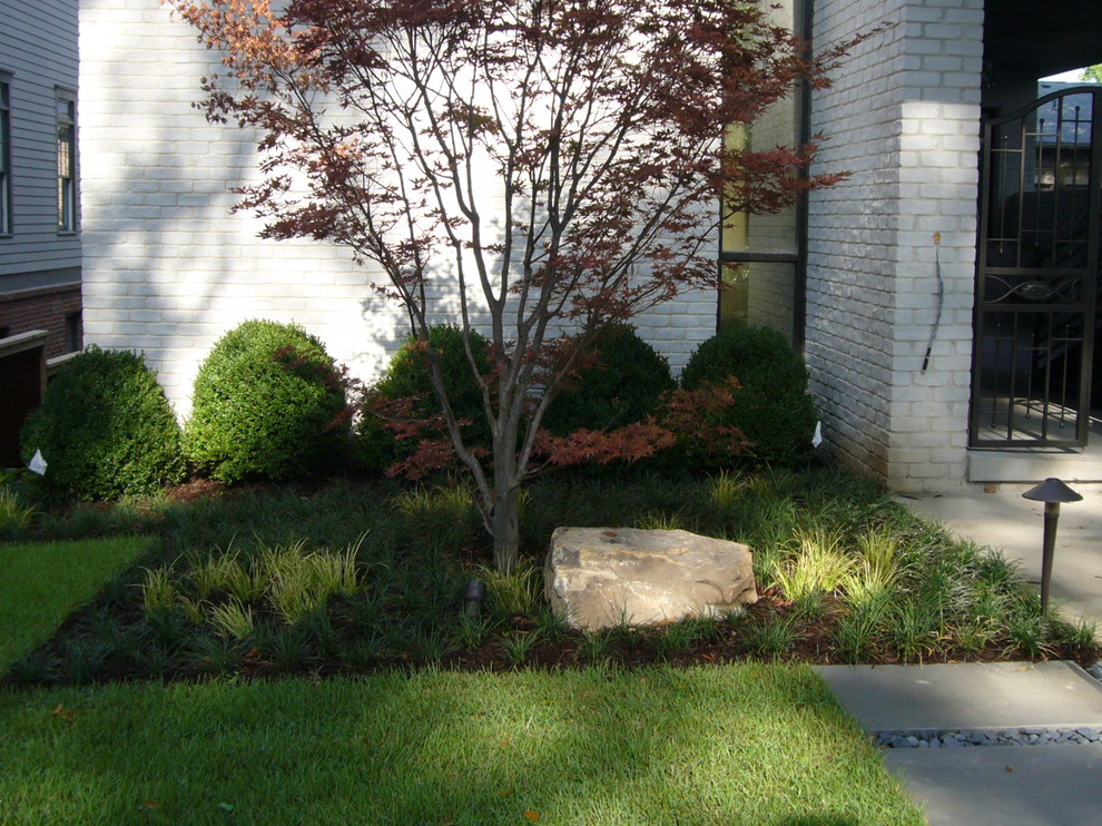 Zen Inspired Front Yard - Modern - Landscape - Atlanta - by CORE Landscape