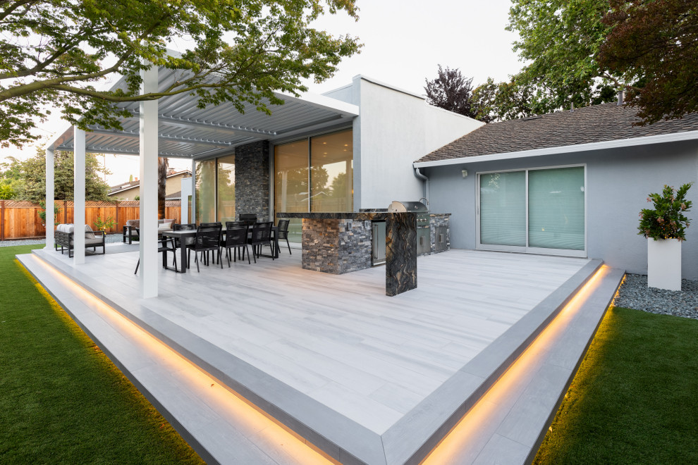 Saratoga - Modern Exterior Remodel