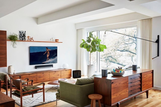 Sonos Project contemporary-living-room