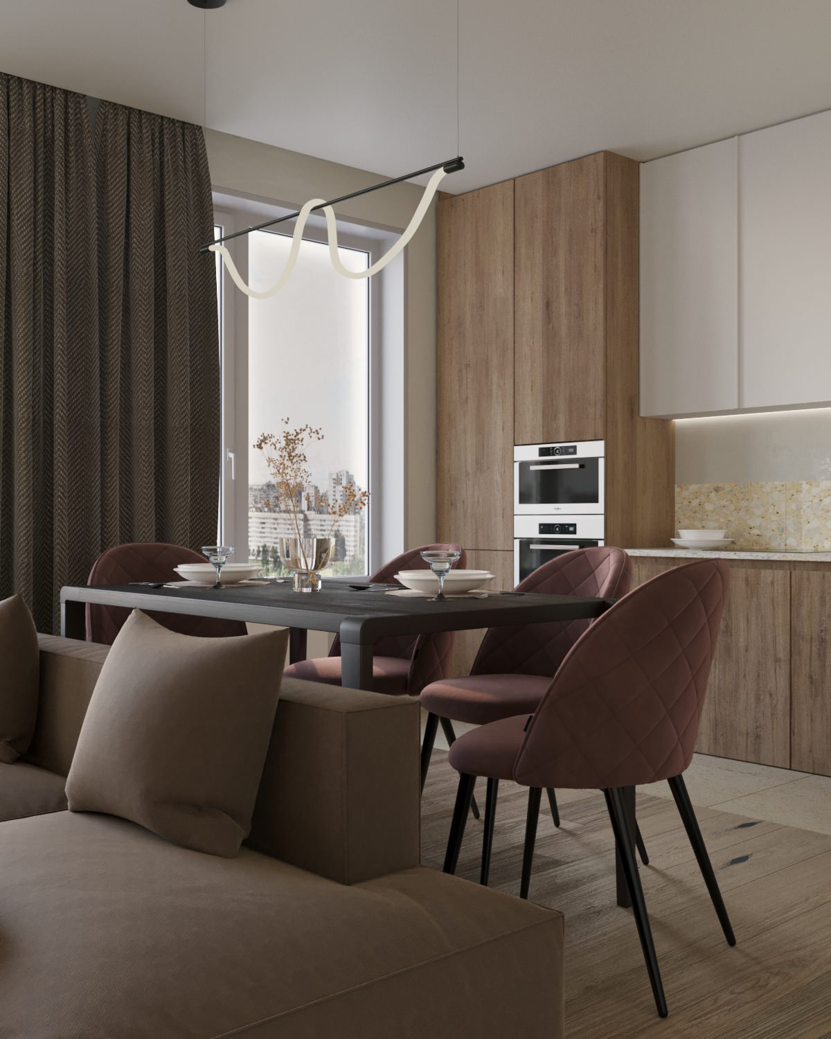 Кухня-гостиная