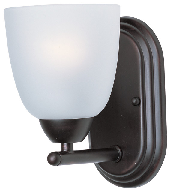 Axis 1Light Wall Sconce, Oil Rubbed Bronze Transitional Wall