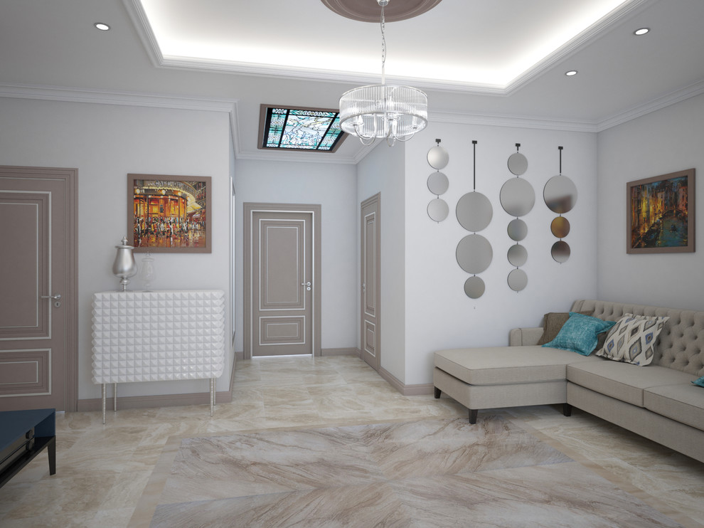 Дизайн-концепция однокомнатной квартиры в Москве