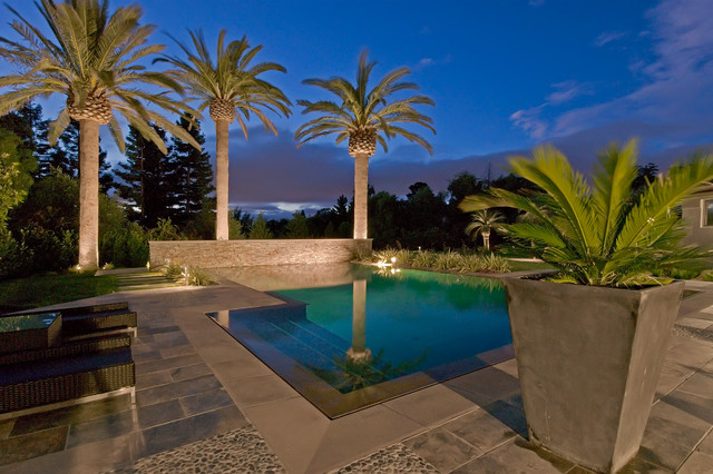 Fremont contemporain-piscine