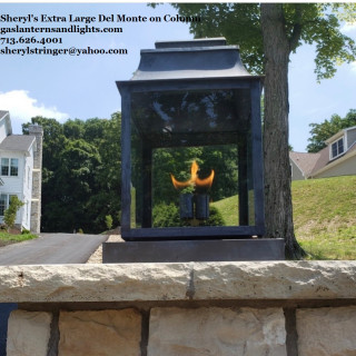 Colonial Column Mount Lantern