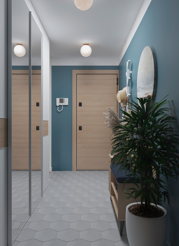 ДИЗАЙН ДВУХКОМНАТНОЙ КВАРТИРЫ 68 КВ.М