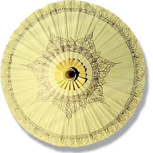 Traditional Thai Umbrella Asian Outdoor Umbrellas by Oriental Decor