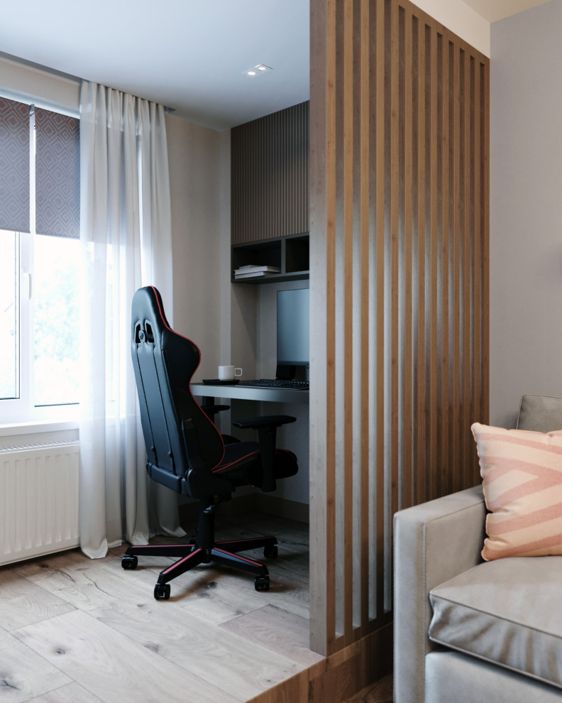 Квартира на Перервинском бульваре (85,25 м2) - СПОНТАННОСТЬ