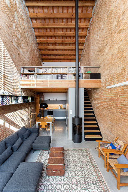 CASA BTSTC industrial-wohnzimmer