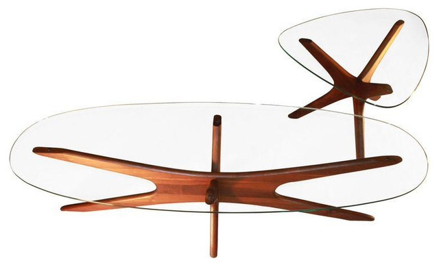 adrian pearsall jacks coffee & accent table set adrian pearsall jacks coffee & accent table set