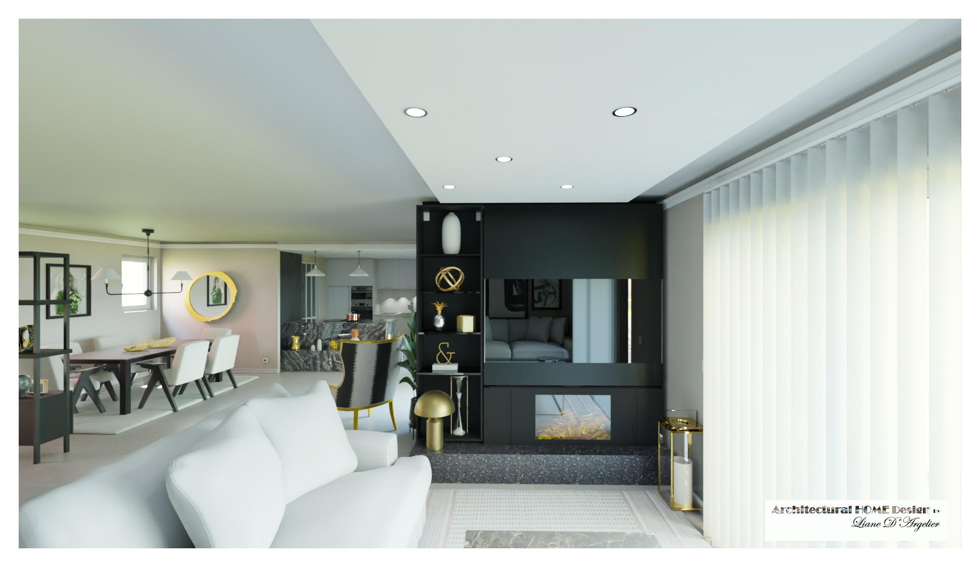 Salon de 70 m²