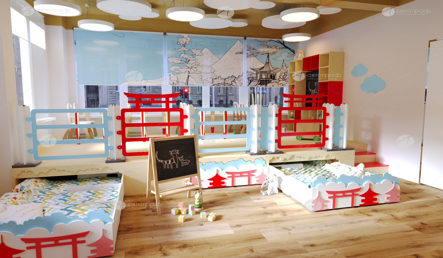 Дизайн-проект детского сада "Испания"