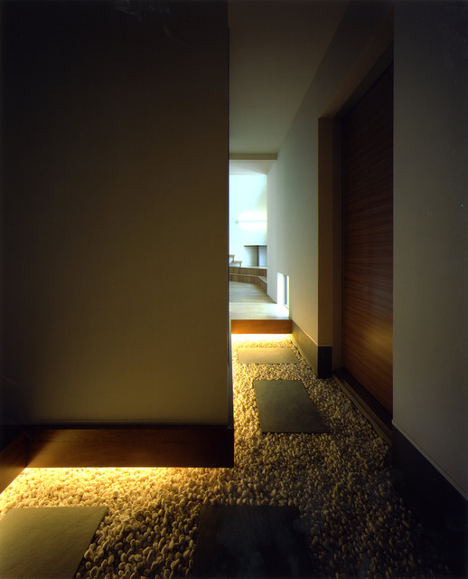N3-house「田園の家」 japanisch-eingang